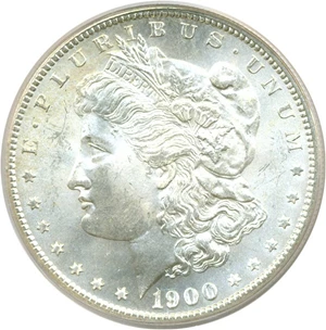 image for: 1900-S $1 PCGS/CAC MS66 OGH