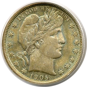 image for: 1905 50c PCGS/CAC MS65 ex: Friend