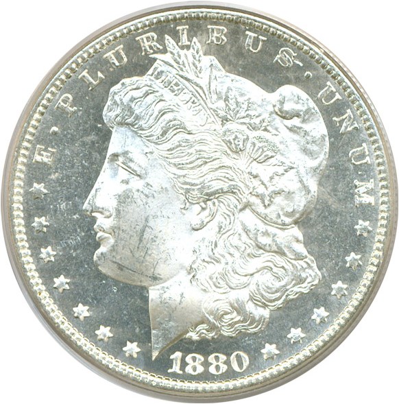 image for: 1880-S $1  PCGS MS64 DMPL