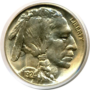 image for: 1924 5c PCGS MS66