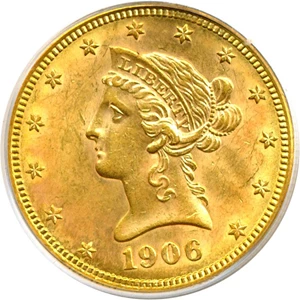 image for: 1906-S $10 PCGS MS63