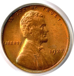 image for: 1927 1c PCGS MS65 RB