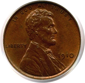 image for: 1910 1c PCGS MS64 BN