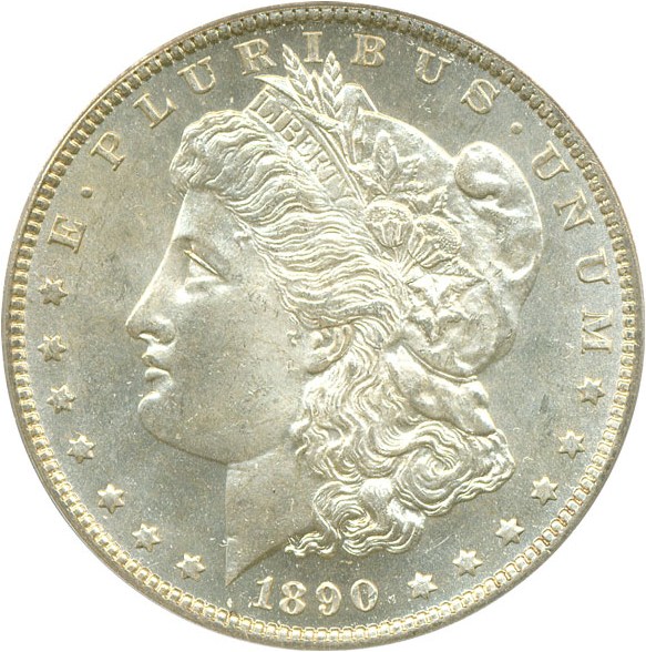 image for: 1890-O $1  PCGS MS65 PL