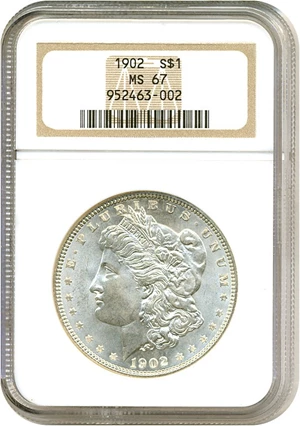 image for: 1902 $1 NGC MS67