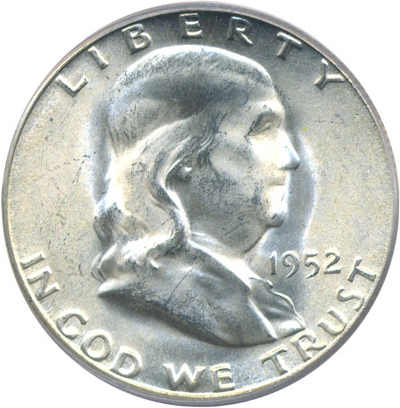 image for: 1952-S 50c  PCGS MS65 FBL