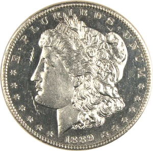 image for: 1889-CC $1 NGC MS63 PL
