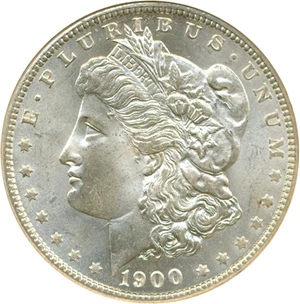image for: 1900-O $1 NGC MS67