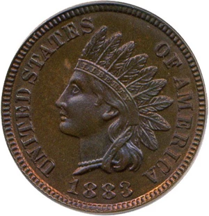 image for: 1883 1c PCGS Proof 64 BN