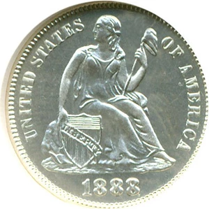 image for: 1888 10c NGC Proof 66 Cameo