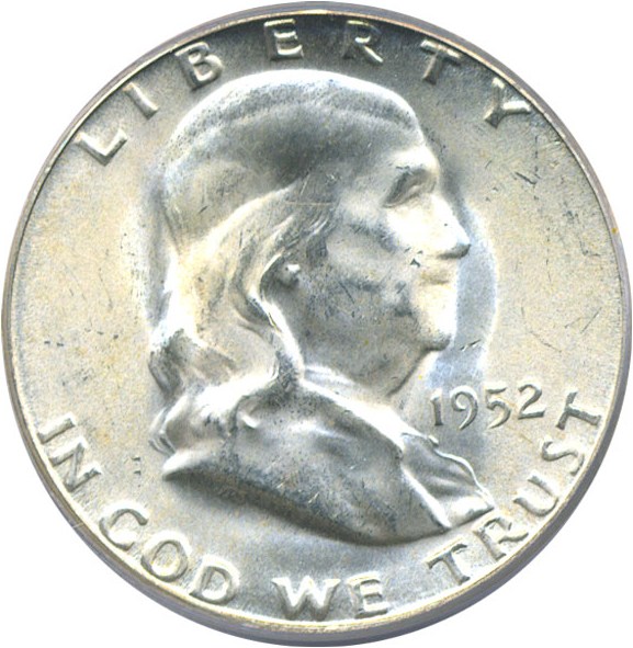 image for: 1952-S 50c  PCGS MS65 FBL