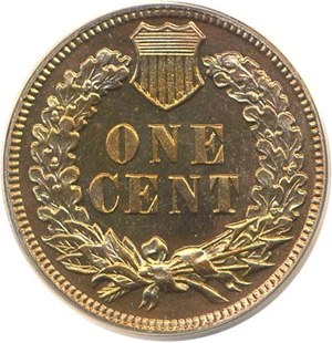 image for: 1904 1c PCGS Proof 63 RB OGH
