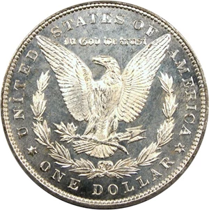 image for: 1892 $1 PCGS MS65 DMPL OGH ex: PCGS Tour