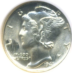 image for: 1941 10c NGC MS65 FB