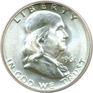 image for: 1961-D 50c PCGS MS65 FBL
