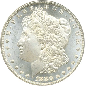 image for: Top 100 VAM: 1880/79-CC $1 Rev.'78 VAM-4 PCGS MS65
