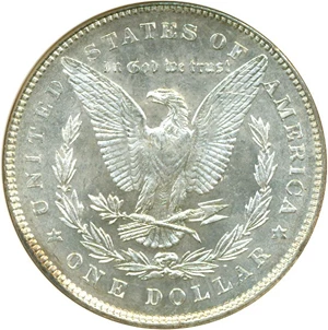 image for: 1878 7/8TF $1 Weak VAM 33 Dbl Legs ANACS MS64