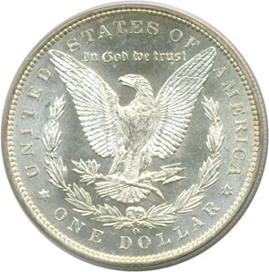 image for: 1887-O $1 PCGS/CAC MS66 PL