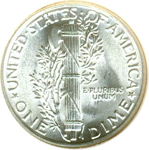image for: 1929 10c DGS MS62