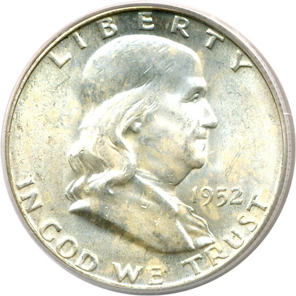 image for: 1952-D 50c  PCGS MS64 FBL