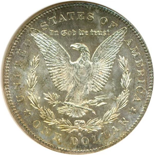 image for: Top 100 VAM: 1879-S $1 VAM 9 Reverse of 1878 NGC MS62