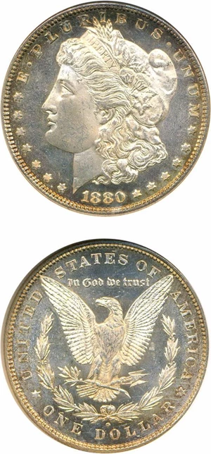 image for: 1880/79-O $1 VAM-4, Micro O NGC MS64 DMPL