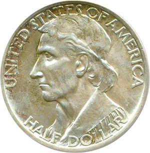 image for: 1935/34 50c Boone PCGS MS65