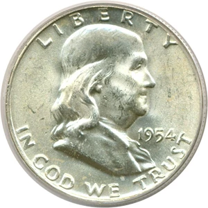image for: 1954-D 50c PCGS MS64 FBL