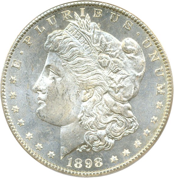 image for: 1898-O $1  PCGS MS63 PL OGH