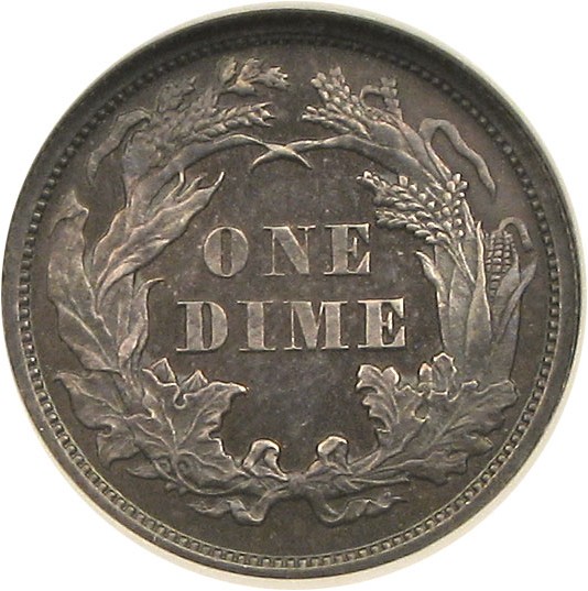 image for: 1873 10c Arrows NGC Proof 65 