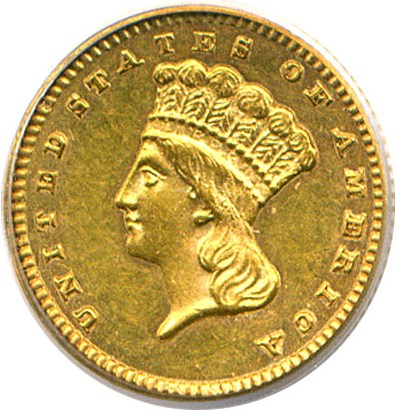 image for: 1885 G$1  PCGS/CAC Proof 61