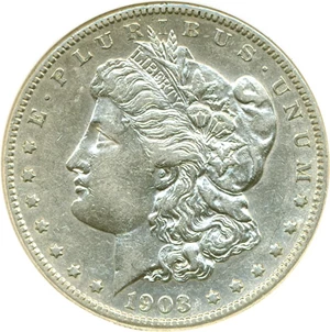 image for: 1903-S $1 DGS XF45 (Cleaned)