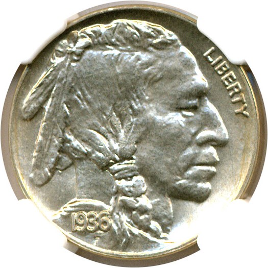 image for: 1936 5c Satin NGC Proof 66