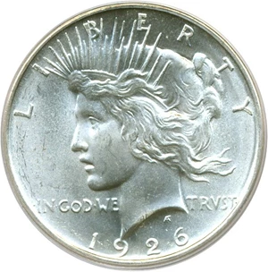 image for: 1926-D $1 PCGS MS64