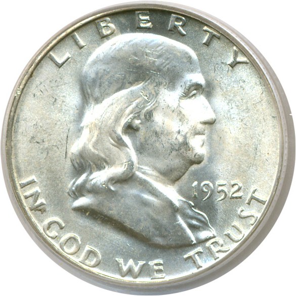 image for: 1952-D 50c  PCGS MS64 FBL