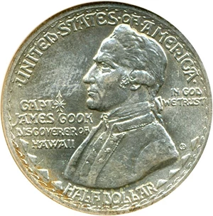 image for: 1928 50c Hawaiian NGC MS64