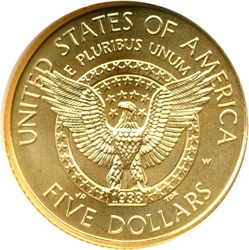 image for: 1997-W $5 Franklin D. Roosevelt NGC MS70 