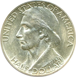 image for: 1935/34-S 50c Boone PCGS MS64