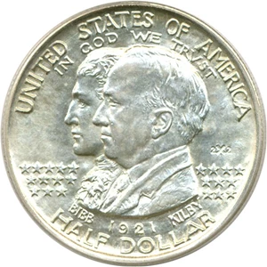 image for: 1921 50c Alabama 2x2 PCGS MS63 OGH