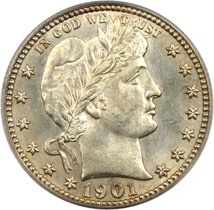 image for: 1901-S 25c PCGS MS63