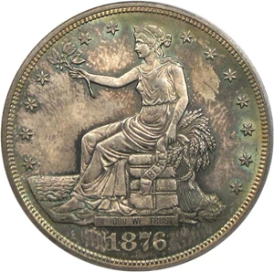 image for: 1876 Trade$ PCGS MS65