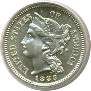 image for: 1883 3cN PCGS Proof 65