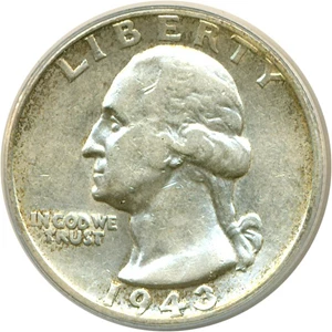 image for: 1943-S 25c Doubled Die ANACS AU50 (FS-017 Die 1)