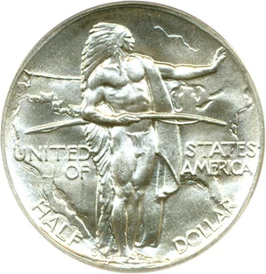 image for: 1939-D 50c Oregon PCGS MS66