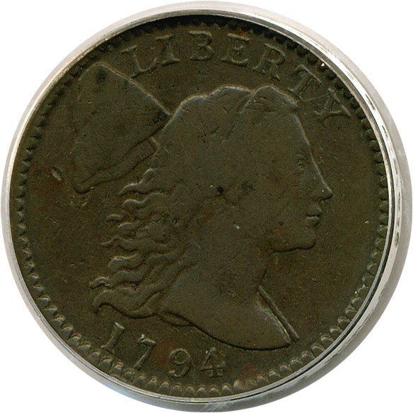 image for: 1794 1c Head of 1795 PCGS VF20 (S-72, Head of 1795, R.2)
