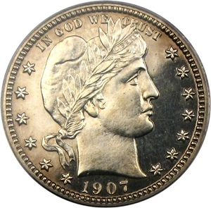 image for: 1907 25c PCGS Proof 62