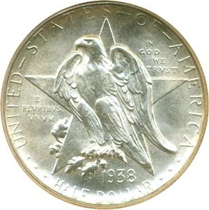 image for: 1938-D 50c Texas NGC MS66