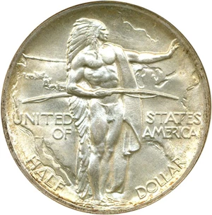 image for: 1936 50c Oregon NGC MS66