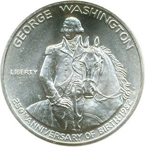image for: 1982-D 50c Washington PCGS MS68