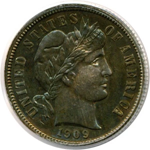 image for: 1909 10c PCGS Proof 65